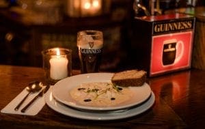 Traditional Irish Food at Scotts Bar