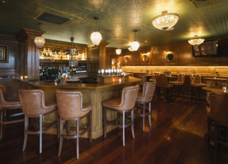 Warm, inviting bar area at Scotts Hotel Killarney with cosy seating and elegant lighting.