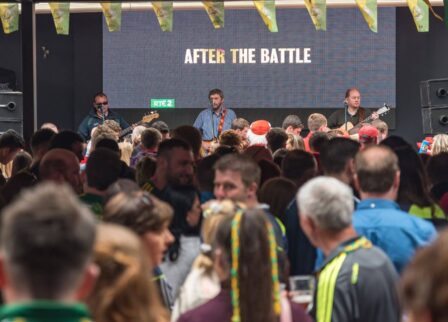 Guests enjoying live music at Scotts Hotel Killarney bar.