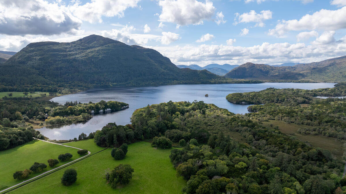 View over the Lakes of Killarney